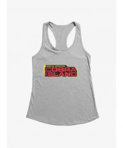 High Quality G.I. Joe Cobra Island Logo Girls Tank $9.56 Tanks