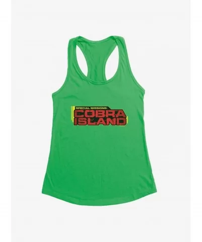 High Quality G.I. Joe Cobra Island Logo Girls Tank $9.56 Tanks