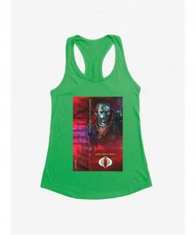 Seasonal Sale G.I. Joe Destro Info Card Girls Tank $8.37 Tanks