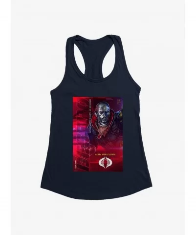 Seasonal Sale G.I. Joe Destro Info Card Girls Tank $8.37 Tanks