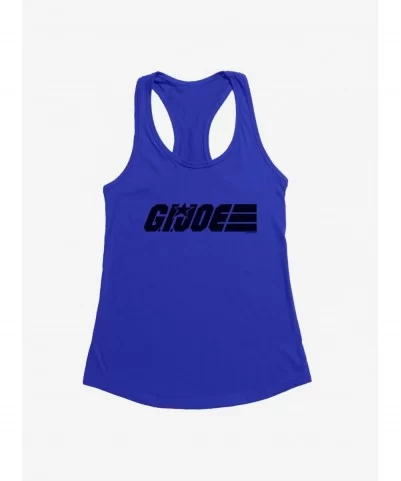 Cheap Sale G.I. Joe American Hero Solid Logo Girls Tank $7.57 Tanks