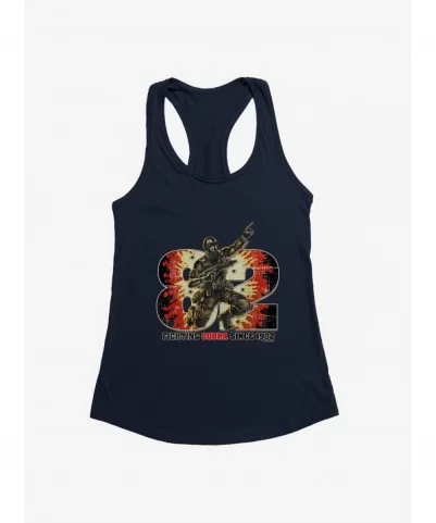 New Arrival G.I. Joe Snake Eyes Fighting Cobra Since 1982 Girls Tank $8.17 Tanks