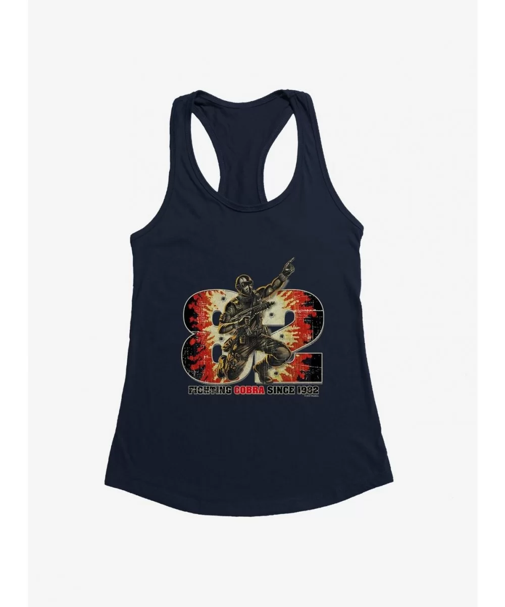 New Arrival G.I. Joe Snake Eyes Fighting Cobra Since 1982 Girls Tank $8.17 Tanks