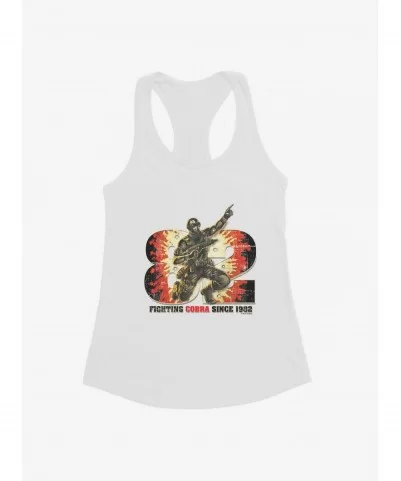 New Arrival G.I. Joe Snake Eyes Fighting Cobra Since 1982 Girls Tank $8.17 Tanks