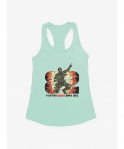 New Arrival G.I. Joe Snake Eyes Fighting Cobra Since 1982 Girls Tank $8.17 Tanks