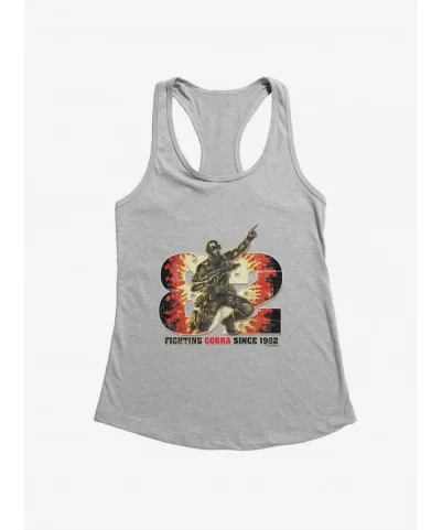 New Arrival G.I. Joe Snake Eyes Fighting Cobra Since 1982 Girls Tank $8.17 Tanks