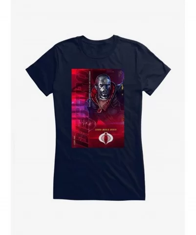 Low Price G.I. Joe Destro Info Card Girls T-Shirt $8.57 T-Shirts