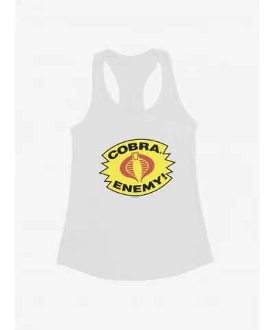 Exclusive Price G.I. Joe Cobra Enemy Logo Girls Tank $8.76 Tanks