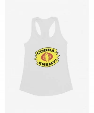 Exclusive Price G.I. Joe Cobra Enemy Logo Girls Tank $8.76 Tanks