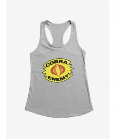 Exclusive Price G.I. Joe Cobra Enemy Logo Girls Tank $8.76 Tanks