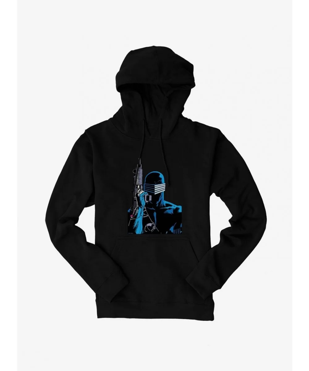 Flash Sale G.I. Joe Snake Eyes Uzi Hoodie $13.65 Hoodies