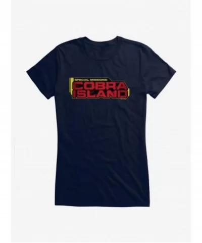 Exclusive Price G.I. Joe Cobra Island Logo Girls T-Shirt $7.97 T-Shirts