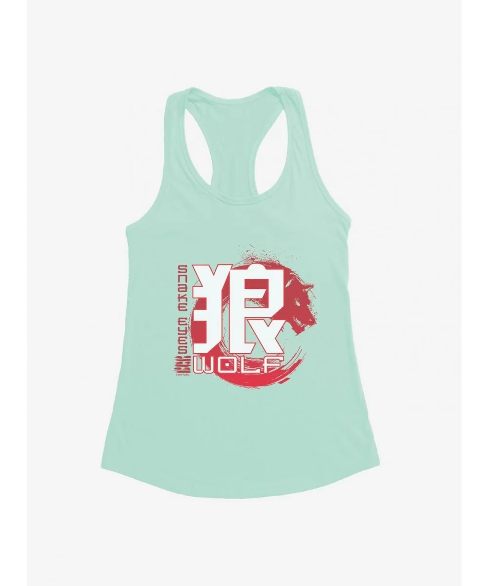 Fashion G.I. Joe Snake Eyes Wolf Icon Girls Tank $9.96 Tanks