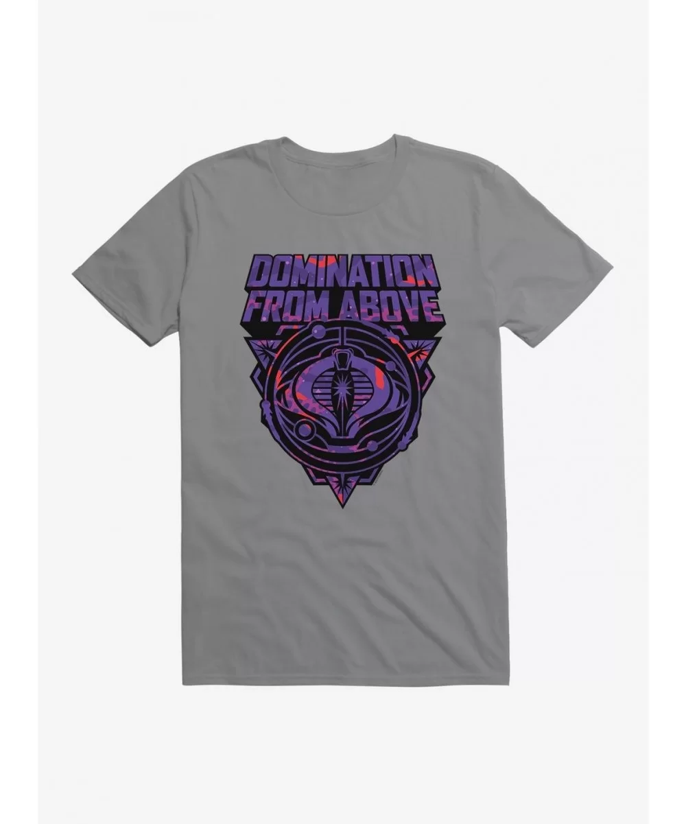 Wholesale G.I. Joe Cobra Domination From Above Badge T-Shirt $6.50 T-Shirts