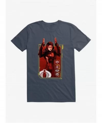 Exclusive Price G.I. Joe Baroness Scan Card T-Shirt $9.56 T-Shirts