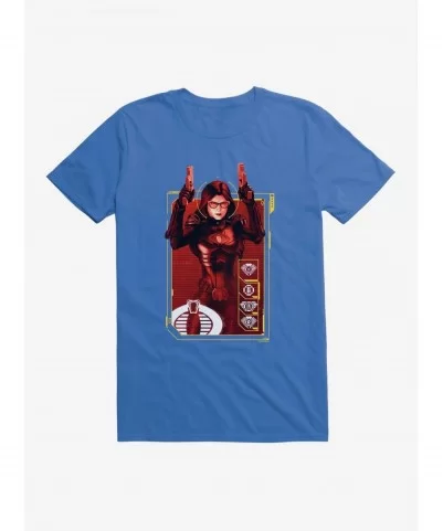 Exclusive Price G.I. Joe Baroness Scan Card T-Shirt $9.56 T-Shirts