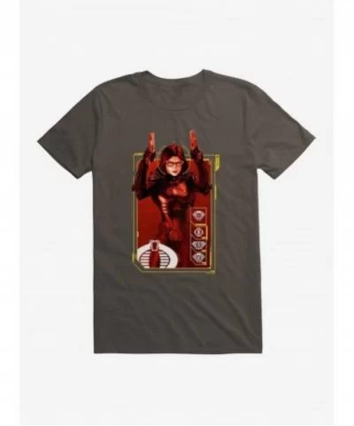 Exclusive Price G.I. Joe Baroness Scan Card T-Shirt $9.56 T-Shirts