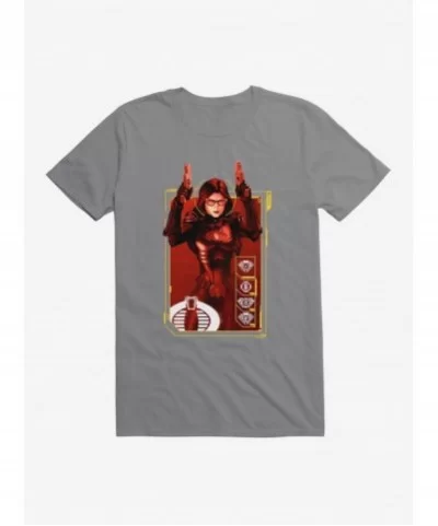 Exclusive Price G.I. Joe Baroness Scan Card T-Shirt $9.56 T-Shirts