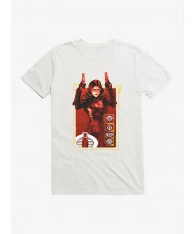 Exclusive Price G.I. Joe Baroness Scan Card T-Shirt $9.56 T-Shirts