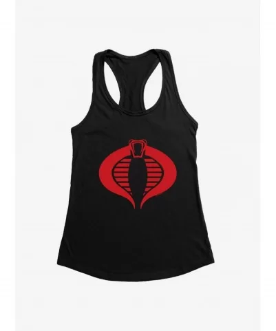 Fashion G.I. Joe Red Cobra Logo Girls Tank $7.77 Tanks