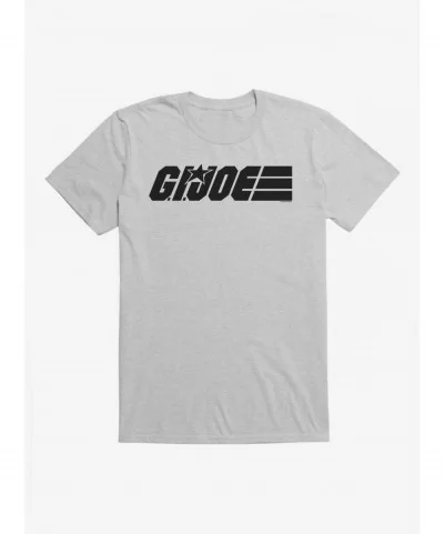 Pre-sale Discount G.I. Joe Black Logo T-Shirt $7.65 T-Shirts