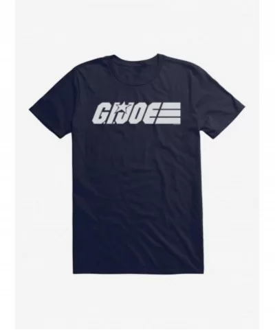 Pre-sale Discount G.I. Joe Black Logo T-Shirt $7.65 T-Shirts