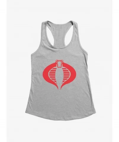 Fashion G.I. Joe Red Cobra Logo Girls Tank $7.77 Tanks