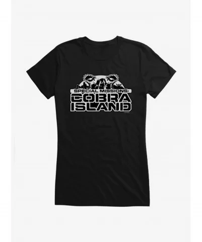 Unique G.I. Joe Cobra Island Art Girls T-Shirt $6.57 T-Shirts