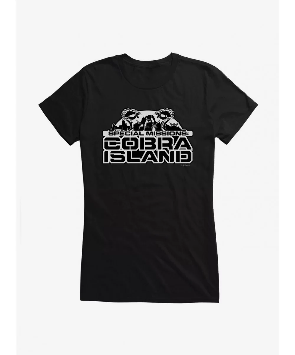 Unique G.I. Joe Cobra Island Art Girls T-Shirt $6.57 T-Shirts