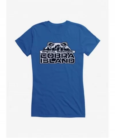 Unique G.I. Joe Cobra Island Art Girls T-Shirt $6.57 T-Shirts