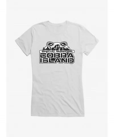 Unique G.I. Joe Cobra Island Art Girls T-Shirt $6.57 T-Shirts