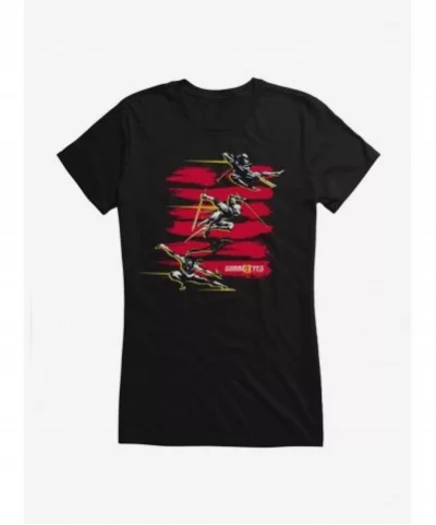 Exclusive Price G.I. Joe Arashikage Trio Girls T-Shirt $6.97 T-Shirts