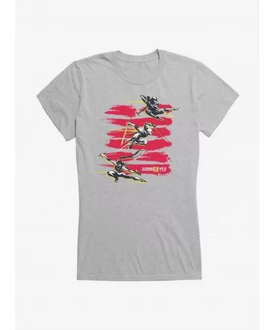 Exclusive Price G.I. Joe Arashikage Trio Girls T-Shirt $6.97 T-Shirts