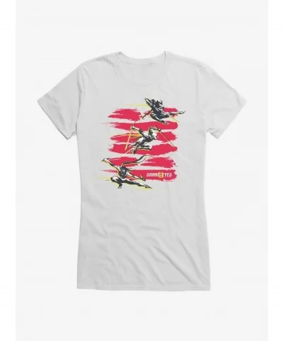 Exclusive Price G.I. Joe Arashikage Trio Girls T-Shirt $6.97 T-Shirts