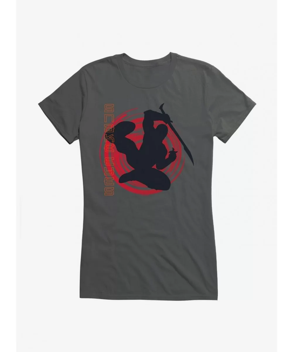 Bestselling G.I. Joe Snake Eyes Jump Through Girls T-Shirt $7.37 T-Shirts