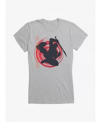 Bestselling G.I. Joe Snake Eyes Jump Through Girls T-Shirt $7.37 T-Shirts