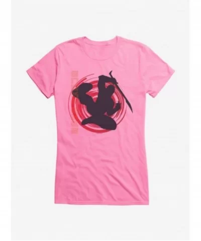 Bestselling G.I. Joe Snake Eyes Jump Through Girls T-Shirt $7.37 T-Shirts