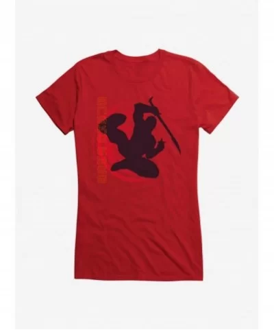 Bestselling G.I. Joe Snake Eyes Jump Through Girls T-Shirt $7.37 T-Shirts