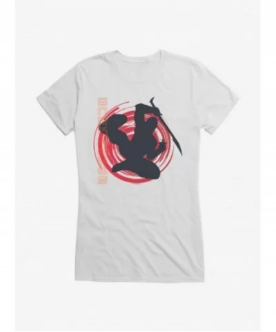 Bestselling G.I. Joe Snake Eyes Jump Through Girls T-Shirt $7.37 T-Shirts