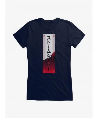 New Arrival G.I. Joe Storm Shadow Banner Girls T-Shirt $7.17 T-Shirts