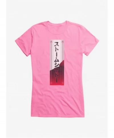 New Arrival G.I. Joe Storm Shadow Banner Girls T-Shirt $7.17 T-Shirts