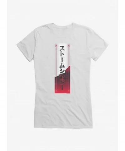 New Arrival G.I. Joe Storm Shadow Banner Girls T-Shirt $7.17 T-Shirts