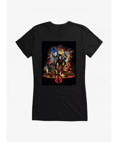 Big Sale G.I. Joe Villain Poster Girls T-Shirt $7.17 T-Shirts