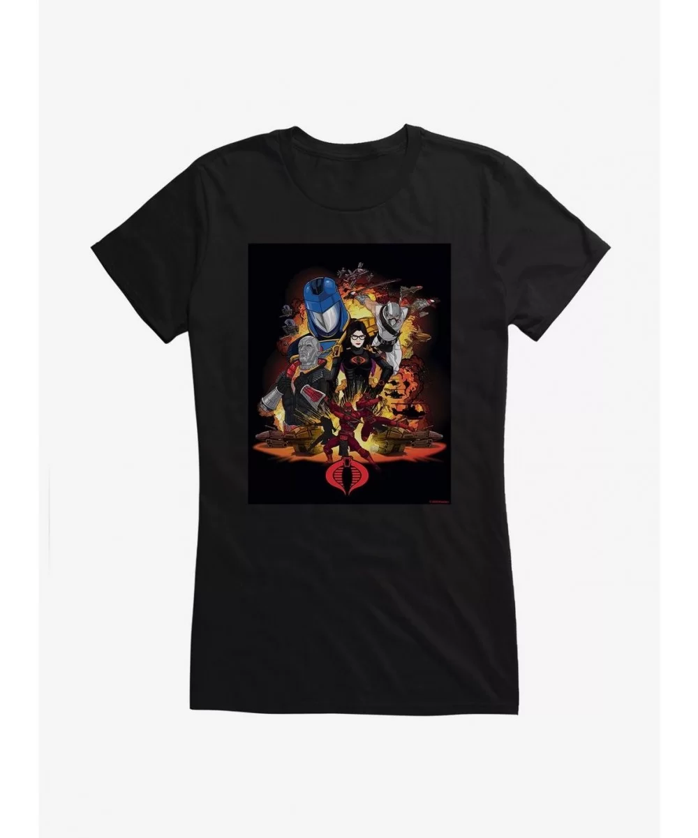 Big Sale G.I. Joe Villain Poster Girls T-Shirt $7.17 T-Shirts