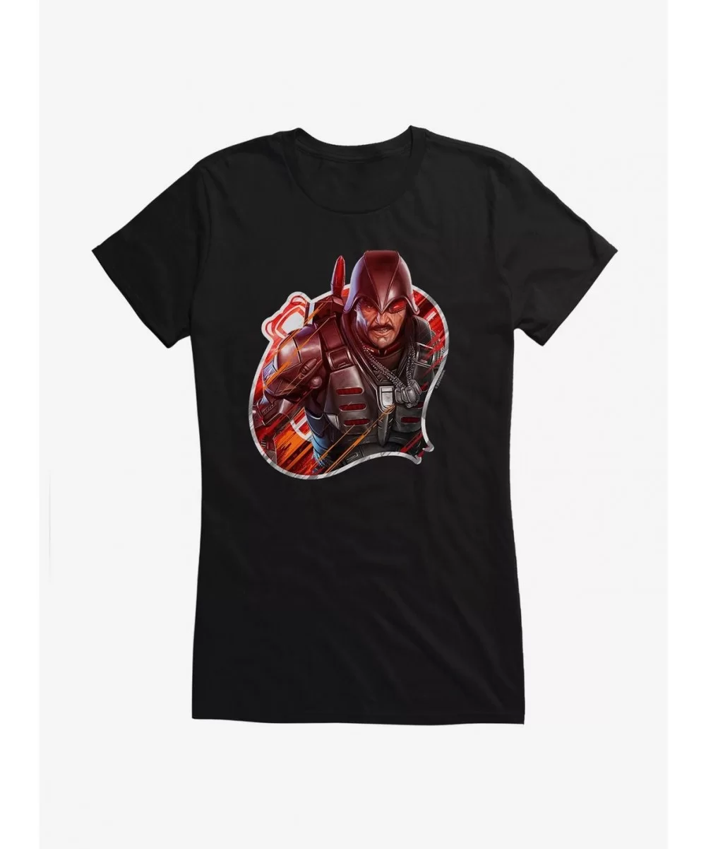 Pre-sale Discount G.I. Joe Major Bludd Cobra Badge Girls T-Shirt $5.98 T-Shirts