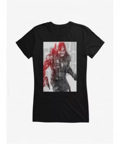 Limited-time Offer G.I. Joe Major Bludd Classified Series Art Girls T-Shirt $9.16 T-Shirts