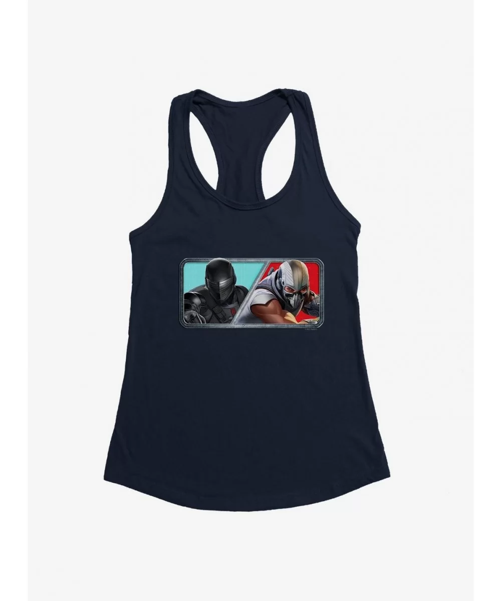 Fashion G.I. Joe Snake Eyes Versus Storm Shadow Girls Tank $6.37 Tanks