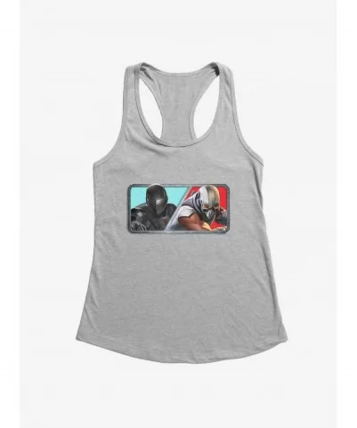 Fashion G.I. Joe Snake Eyes Versus Storm Shadow Girls Tank $6.37 Tanks