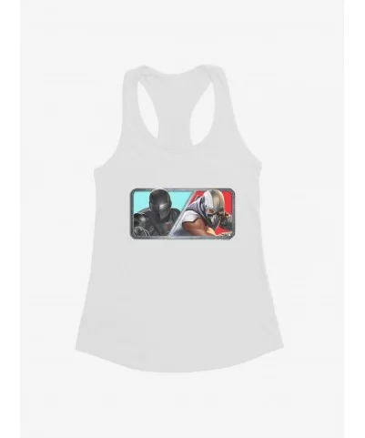 Fashion G.I. Joe Snake Eyes Versus Storm Shadow Girls Tank $6.37 Tanks