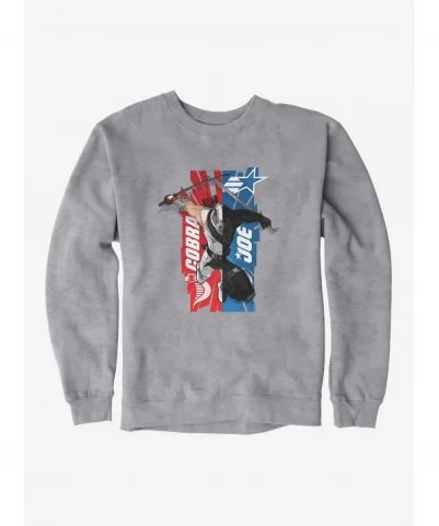 Cheap Sale G.I. Joe Half Storm Shadow Half Snake Eyes Sweatshirt $10.63 Sweatshirts